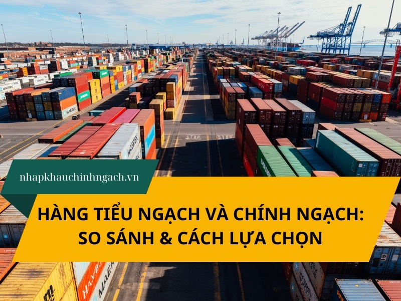 Hàng tiểu ngạch và chính ngạch là gì? So sánh & lựa chọn tốt nhất